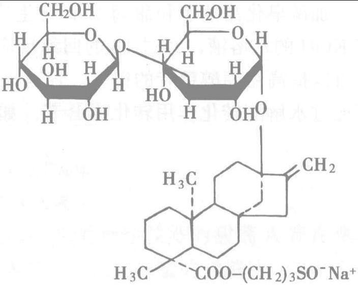 四、甜葉菊提取物的分子改性